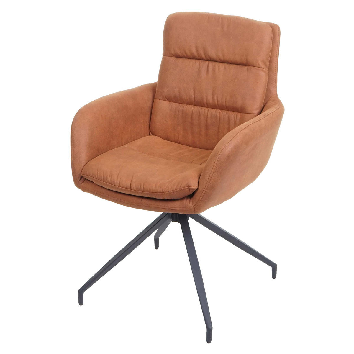 ESSZIMMERSTUHL Braun - Braun, Textil (60/89/54cm) - MCW