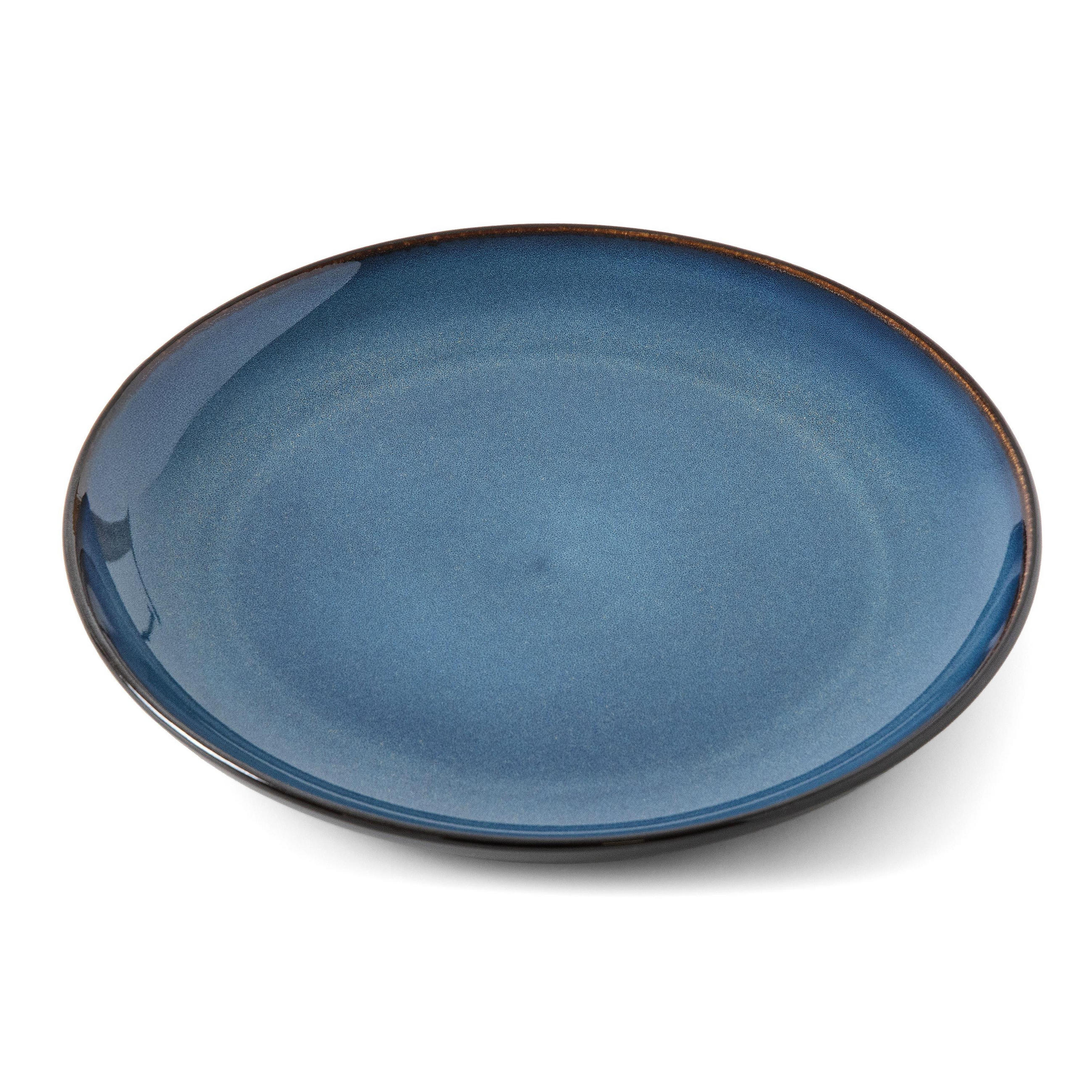 TAFELSERVICE 6 Personen BALI 18-tlg - Blau, Keramik (27/2/27cm) - Ritzenhoff Breker