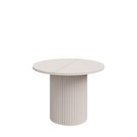 ESSTISCH BOLLA Ausziehbar 100 - 188 / 100 x 75 cm - Beige, Holz (100/100/75cm) - MASSENO