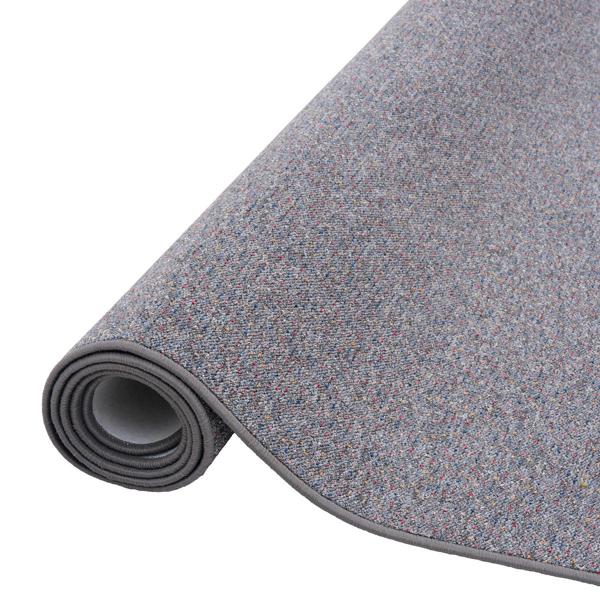 SCHLINGEN TEPPICH ALMA MELIERT - Grau, Textil (80/400cm) - Snapstyle