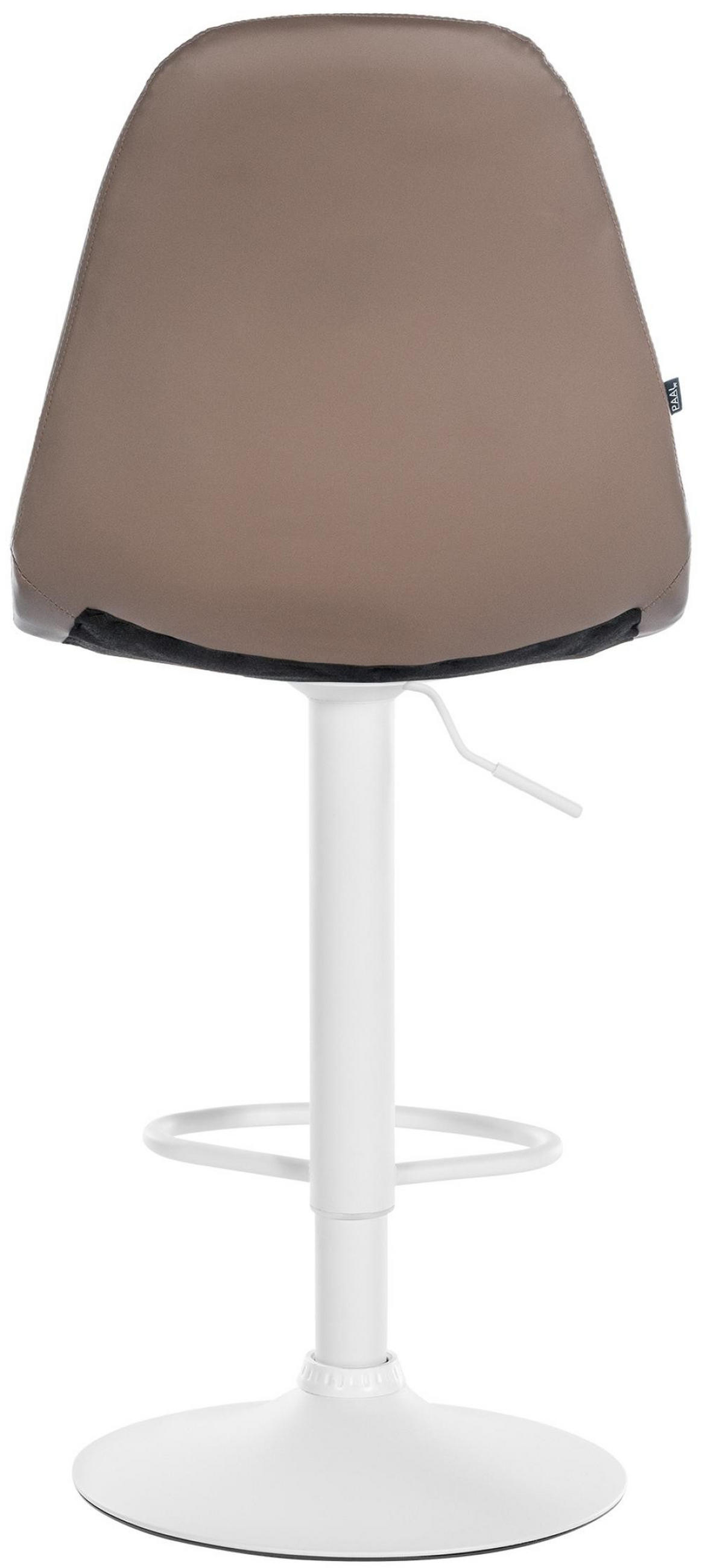 BARHOCKER Metall braun - Braun, Textil/Metall (47/58/56cm) - CLP