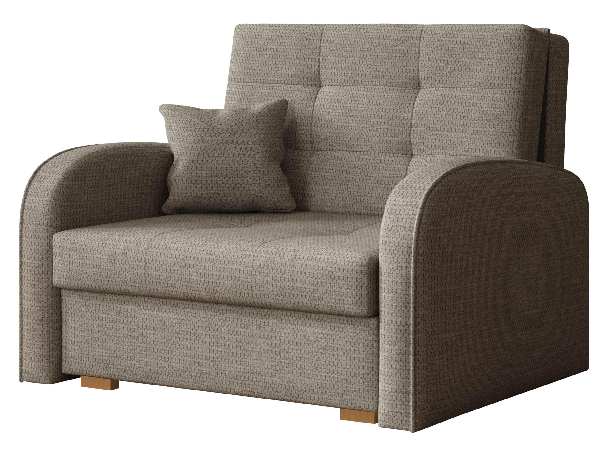 SCHLAFSOFA Viva Gold I - Braun/Naturfarben, Holz/Textil (103/85/98cm) - MIRJAN24