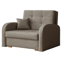 SCHLAFSOFA Viva Gold I - Braun/Naturfarben, Holz/Textil (103/85/98cm) - MIRJAN24