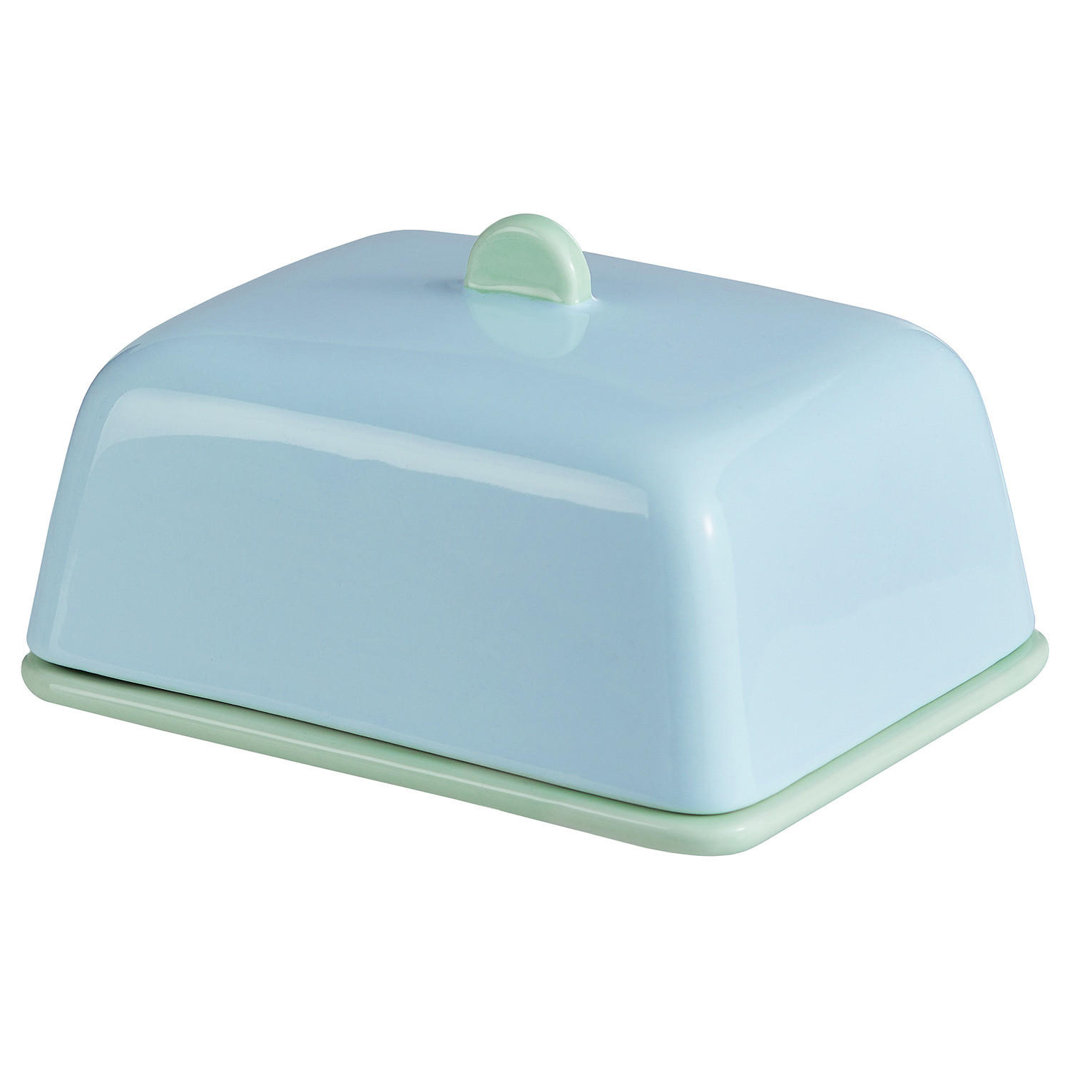 BUTTERDOSE Butter - Blau, Keramik (10/8/13cm) - Butlers