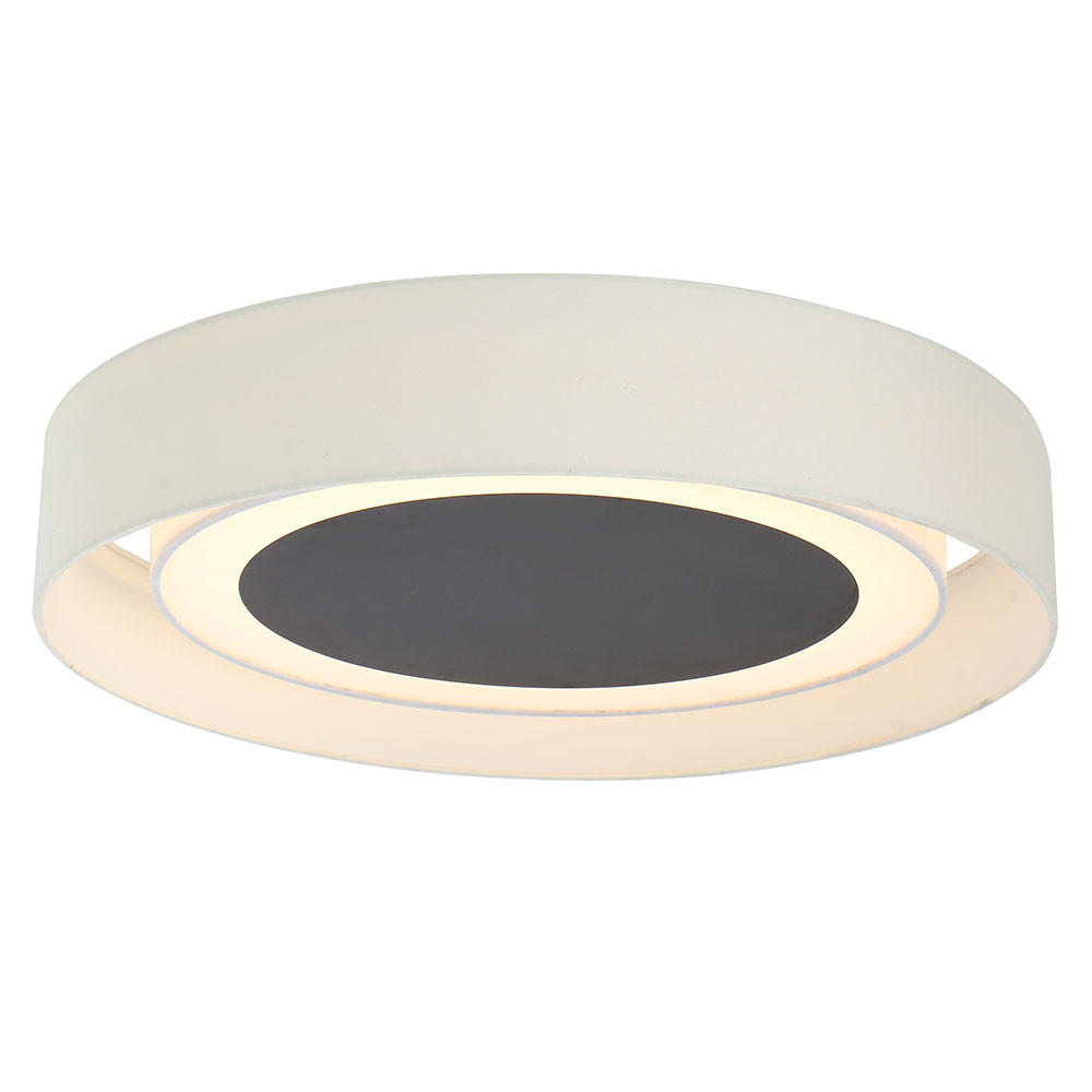LED DECKENLEUCHTE Metall Beige - Beige, Metall (60/60/12cm)