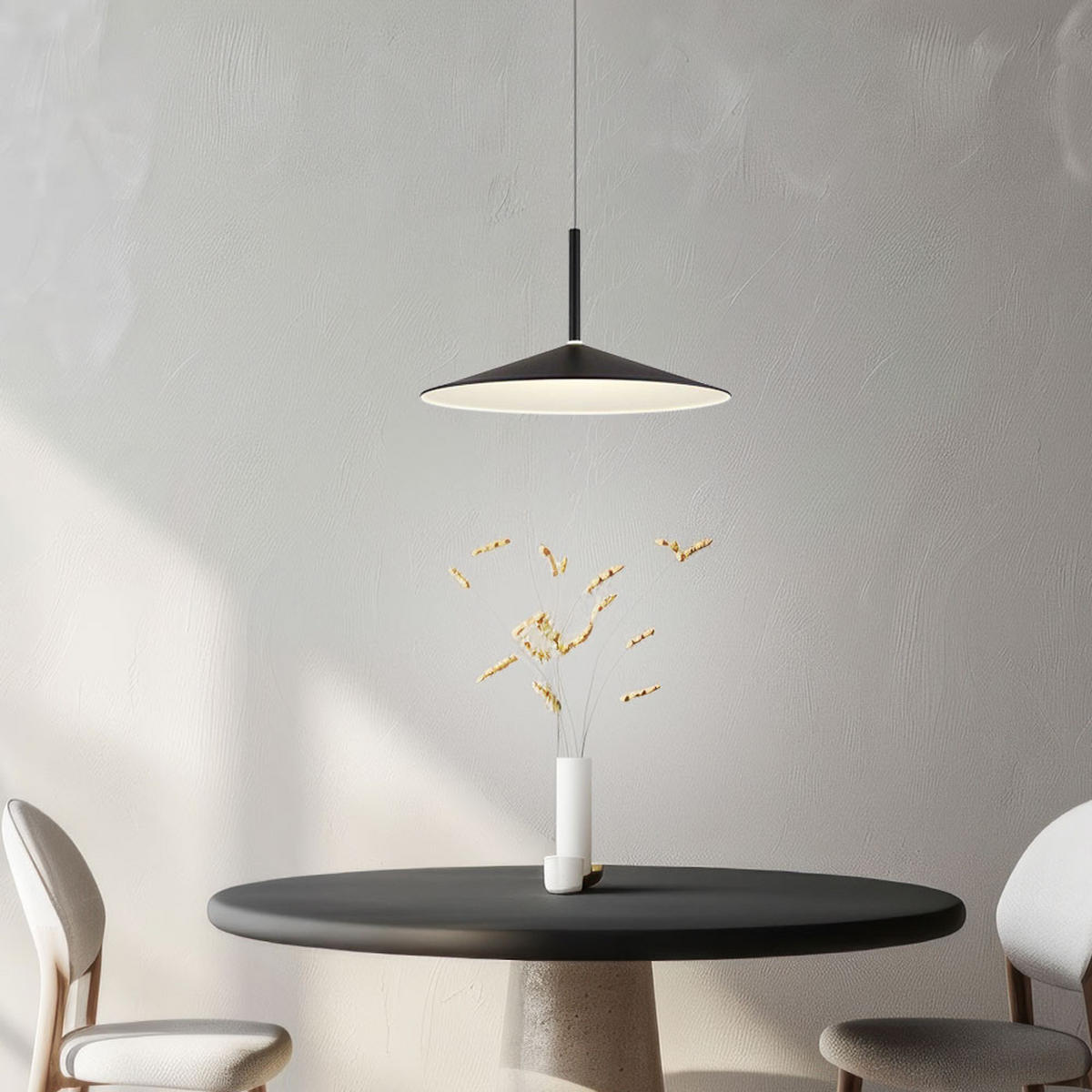 LED HÄNGELEUCHTE Metall Schwarz - Schwarz, Metall (47.5/47.5/150cm) - Globo Lighting