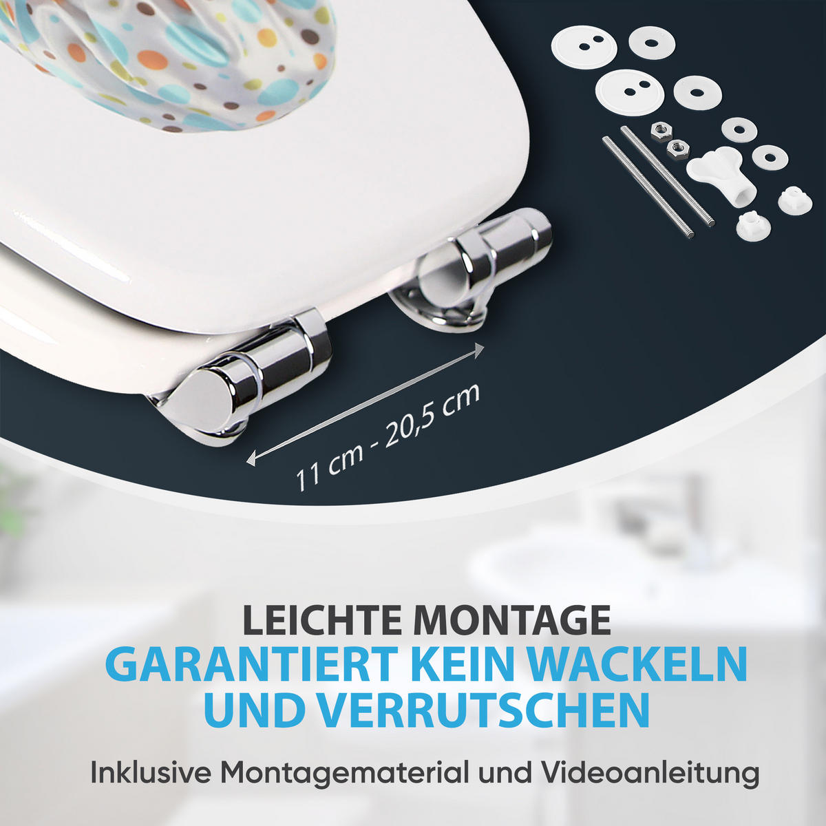 WC-SITZ mit Absenkautomatik Shower Cat - Braun, Holzwerkstoff (38/6/47cm) - Sanilo