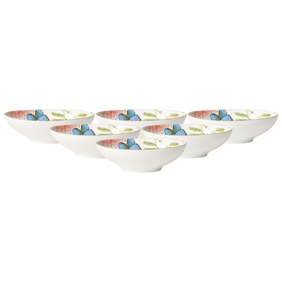 DESSERTSCHALEN Amazonia bunt 450 ml 6er Set - Multicolor, Keramik (1cm) - Villeroy & Boch