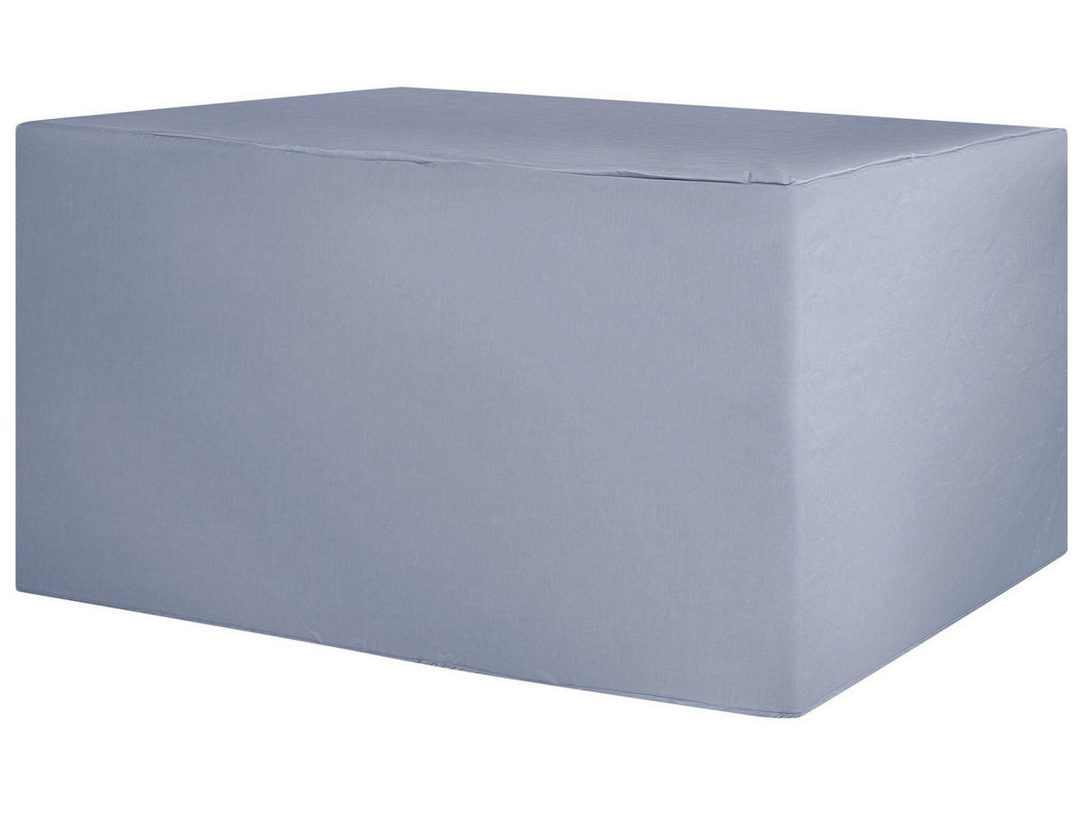 REGENSCHUTZ für Gartenmöbel hellblau 230/225/65 cm Grande Chuva - Blau, Kunststoff (230/65/225cm) - Beliani