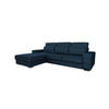 ECKSOFA Nevio In Scala - Dunkelblau, Holzwerkstoff/Textil (312/202cm) - Fun Möbel