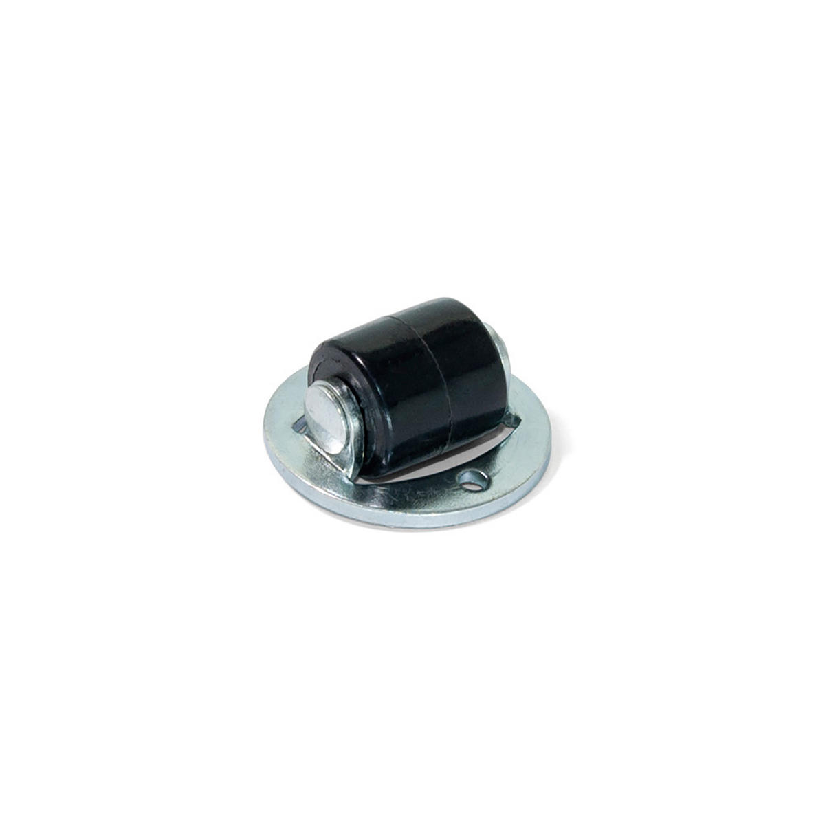 ROLLEN für Möbel, für Schwenkdeckel, Durchmesser 13mm, Stahl und Kunststoff 20er-set - Zinkfarben, Metall (2.6/2/2.6cm) - EMUCA