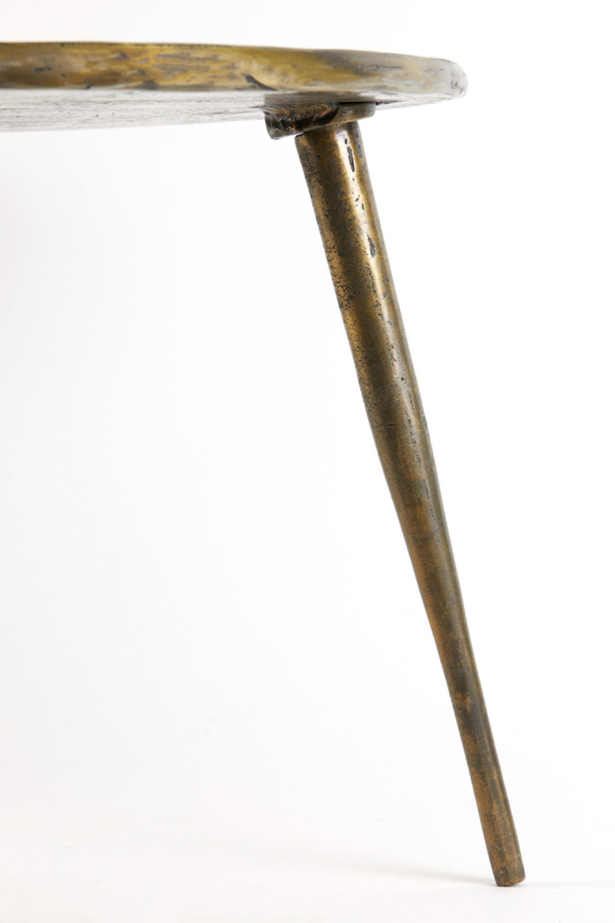 BEISTELLTISCH Babina Bronze Ø59/41 cm - Bronzefarben, Metall (59/59/41cm) - Light & Living