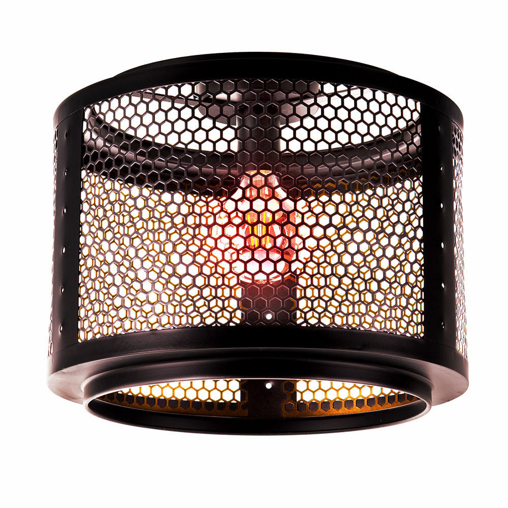 LED DECKENLEUCHTE VITO Metall Schwarz - Schwarz, Metall (40/40/34cm) - Nowa