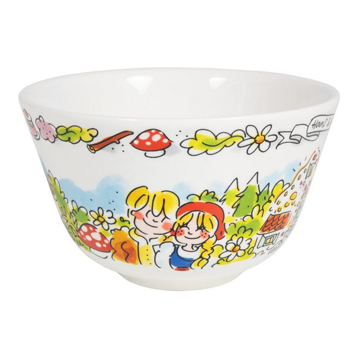 SCHALE Efteling Hänsel und Gretel in Bunt - 14cm - Multicolor, Keramik (14.3/9/14.3cm) - Blond Amsterdam