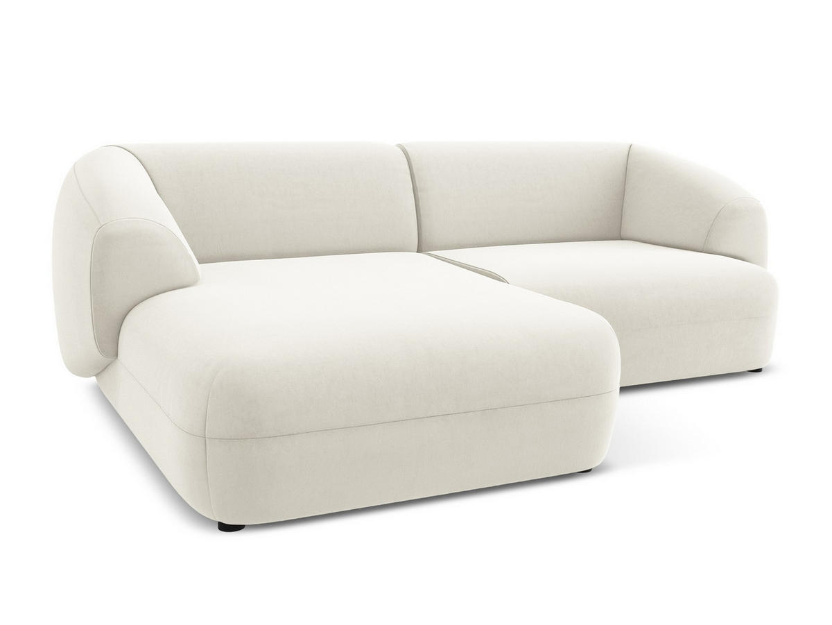 ECKSOFA mit Schlaffunktion Strukturstoff Stoff Grün - Dunkelgrün/Schwarz, Kunststoff/Textil (149/278cm) - Makamii