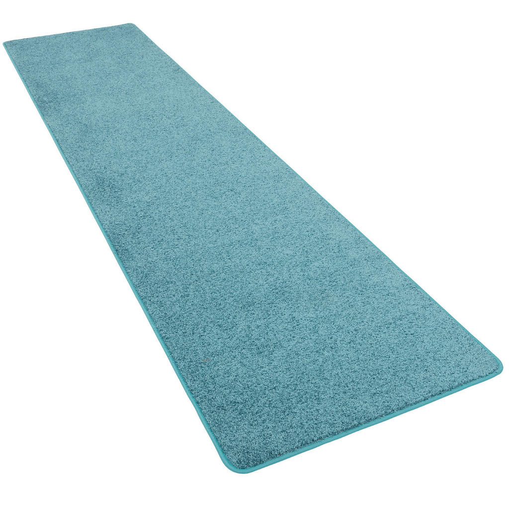 Thumbnail - Snapstyle Hochflor, Petrol, Textil, 100x300 cm, Teppiche & Böden, Teppiche, Teppichläufer