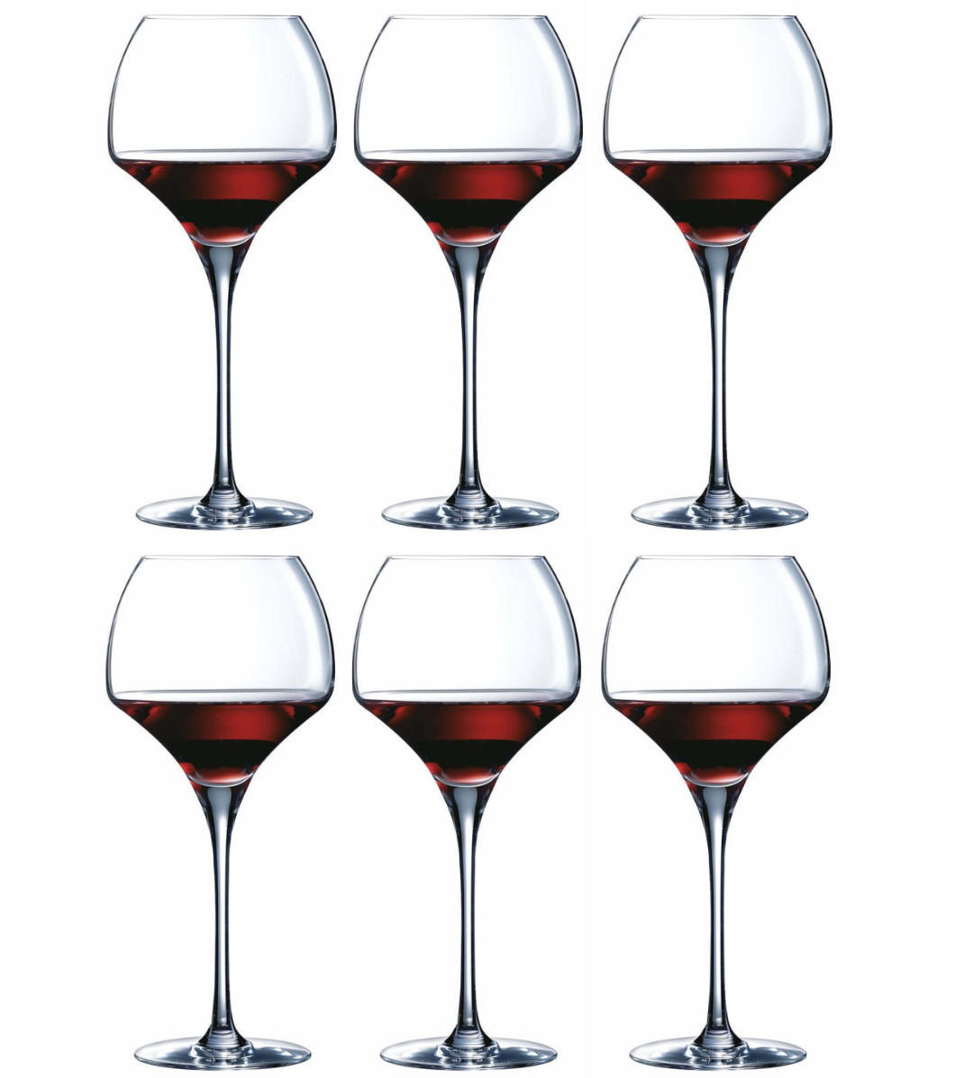 ROTWEINGLAS Rotweingläser Open Up 550 ml - 6 Stücke - Transparent, Glas (0.55L)