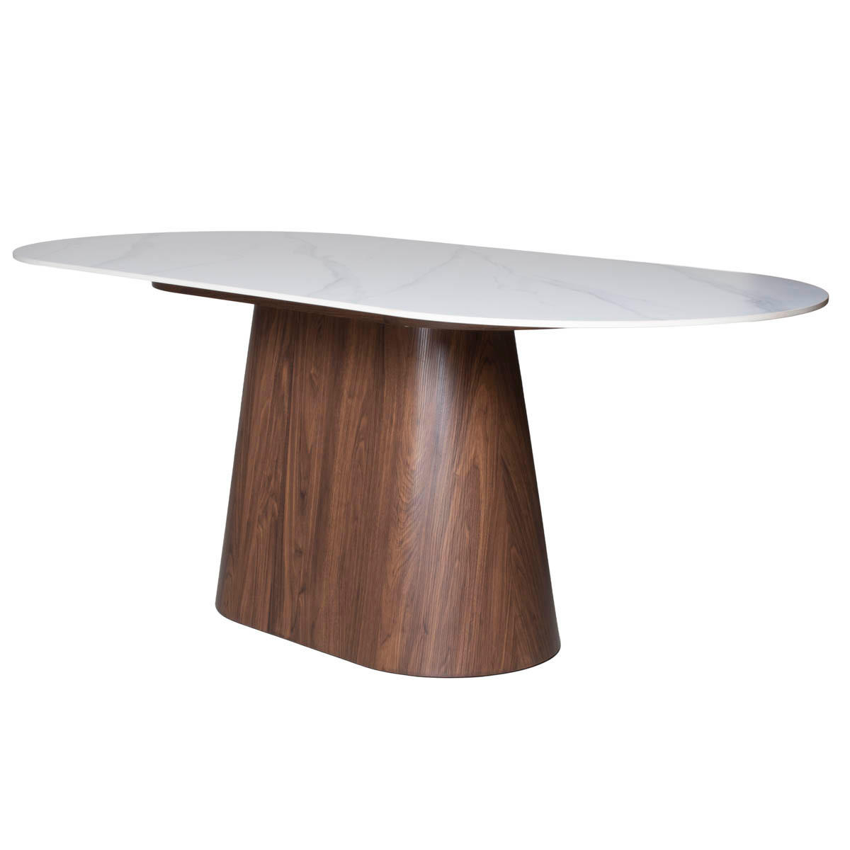 ESSTISCH aus Keramik 200x90x75cm, dunkelbraun - Dunkelbraun, Holz (200/90/75cm) - Giga Meubel