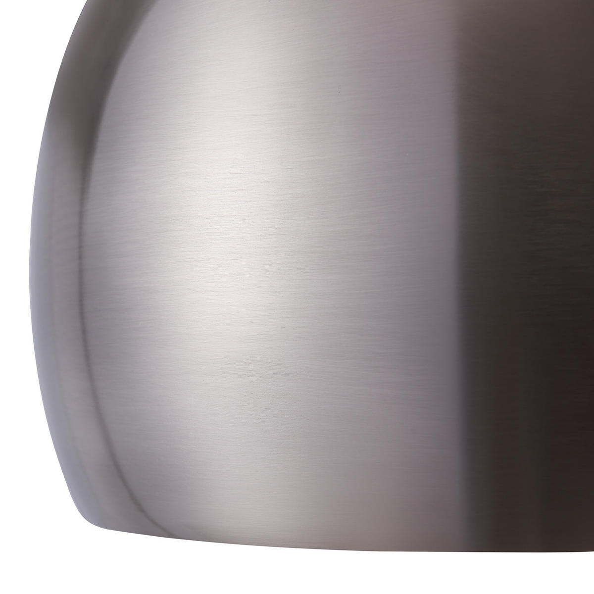 BOGENLEUCHTE Nickel - Silberfarben, Metall (173/32/173cm) - Teamson Home