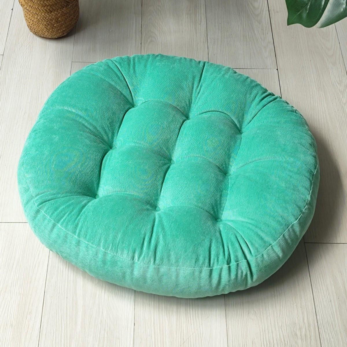 GARTENHOCKERAUFLAGE 55/55 cm - Blau, Textil (55/55cm) - Authentics