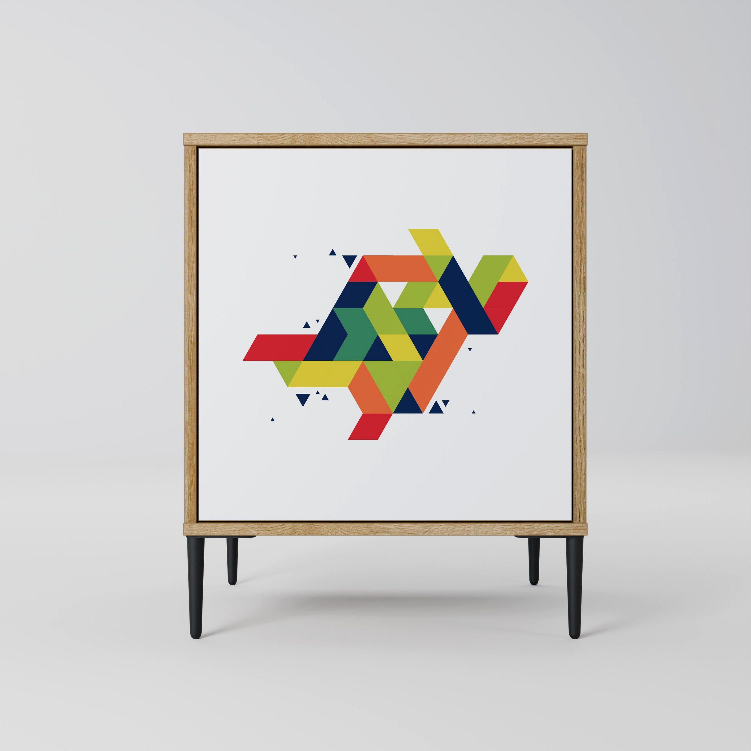 SpaceRebels Sideboard Eiche 57.5x72.5x42 cm