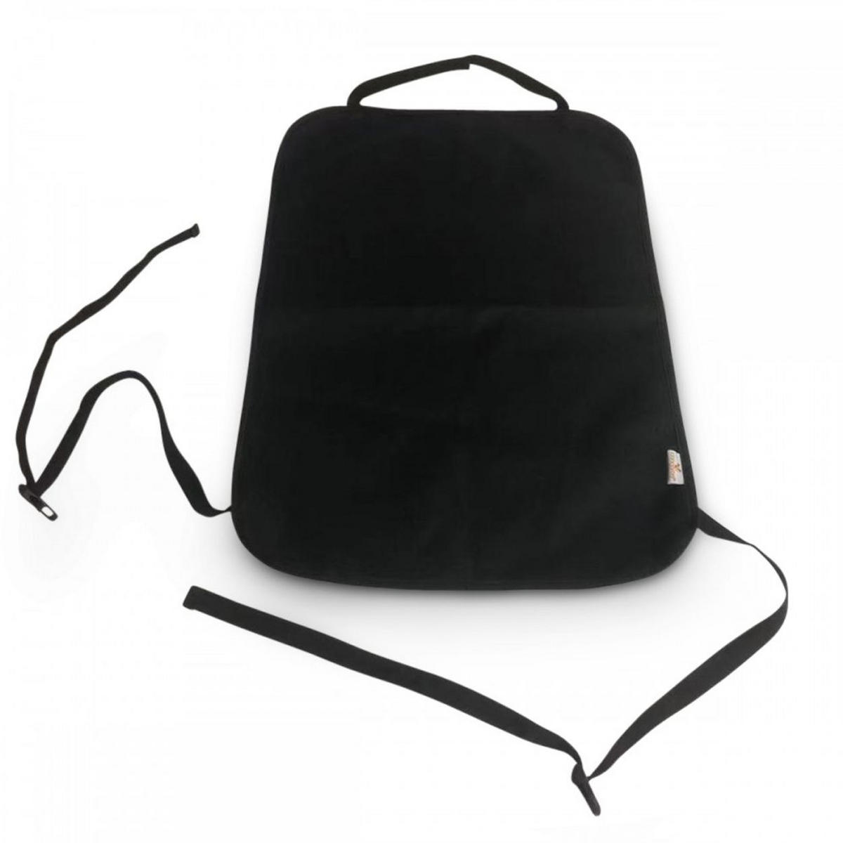 RÜCKENLEHNENSCHUTZ Autositzschutz Secure schwarz Polyester, waschbar, Rückenlehnenschutz, Auto, leicht zu reinigen - Schwarz, Textil (43/60/1cm) - Cangaroo