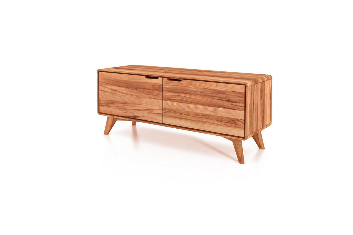 GREG HIFI-SCHRANK Kernbuche - Kernbuche, Holz (120/48/40cm) - byoak