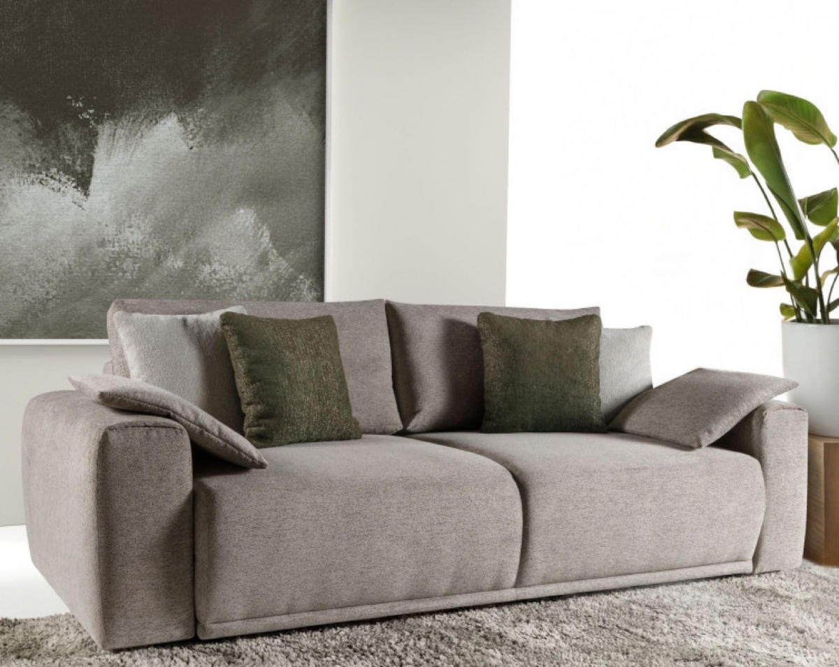 SOFA Rosa King - Pink, Holzwerkstoff (252/100/120cm) - Sepro Meble