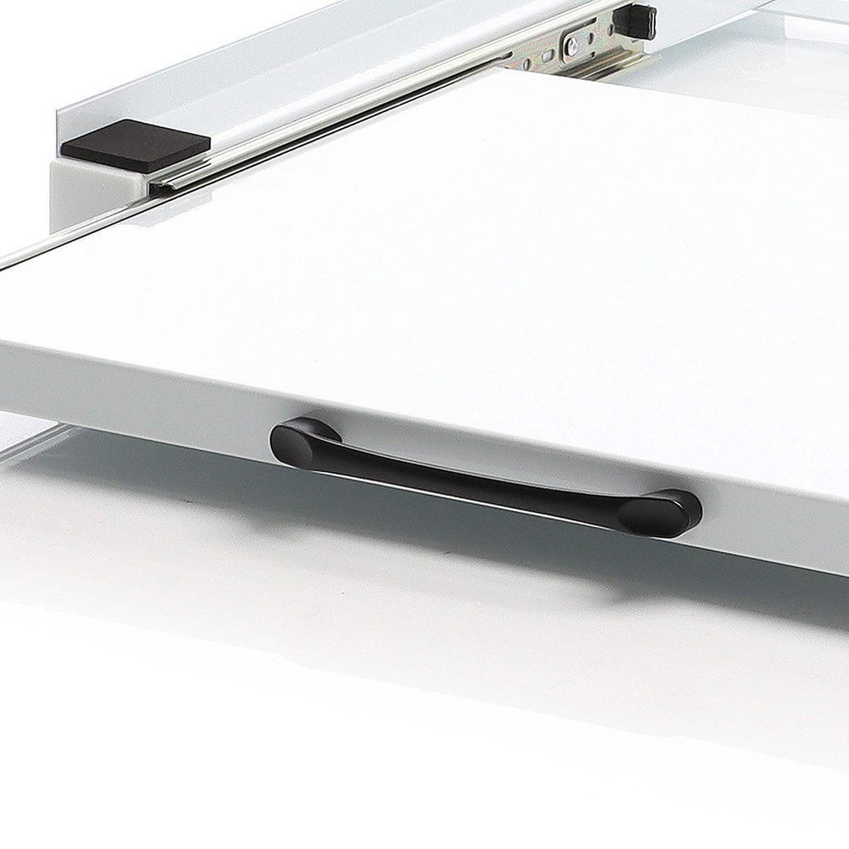 STAPELBAUSATZ für Waschmaschinen- und Trockner mit Auszugswanne - Weiß, Metall (55/7.5/60cm) - IVOL