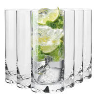 TRINKGLÄSER MIXOLOGY, 6ER-SET, 390 ML - Transparent, Glas (0.39L) - Krosno Glass