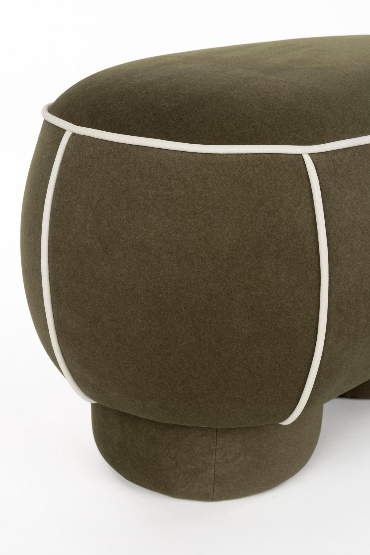 SITZBANK Marina - Grün - 45.5/77.5/49 cm - Grün, Textil (77.5/49/45.5cm)