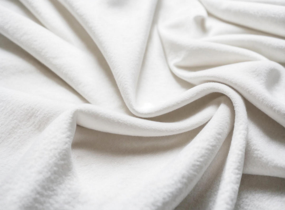 BETTWÄSCHE Biber 155x220 Weiß Uni Flanell Winter Bettbezug - Made in Germany - Weiß, Naturmaterialien/Textil (155/220cm) - Carpe Sonno