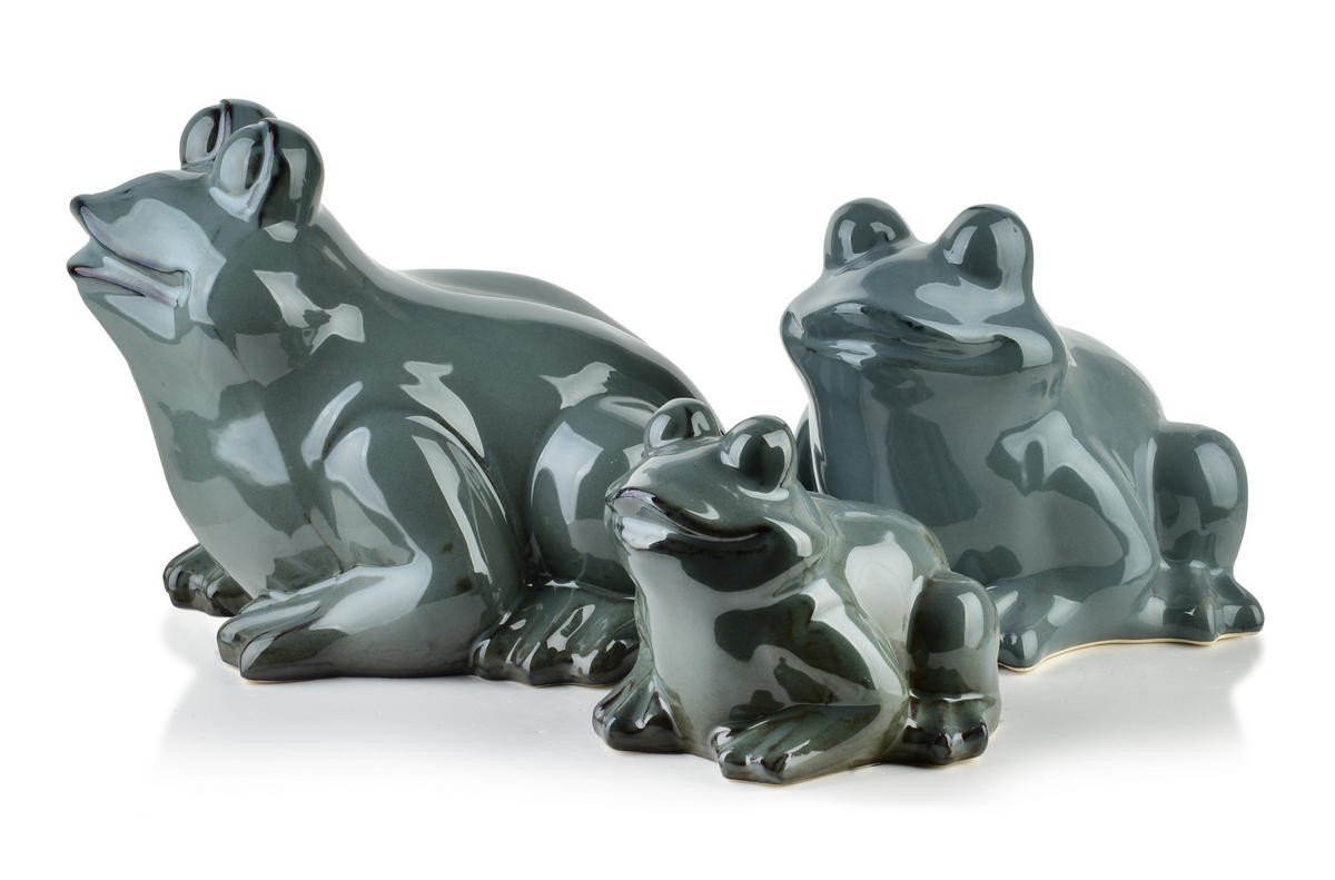 FIGURKA Mave Blue, keramika, modrá - tmavě modrá, keramika (27/22/28cm) - Mondex