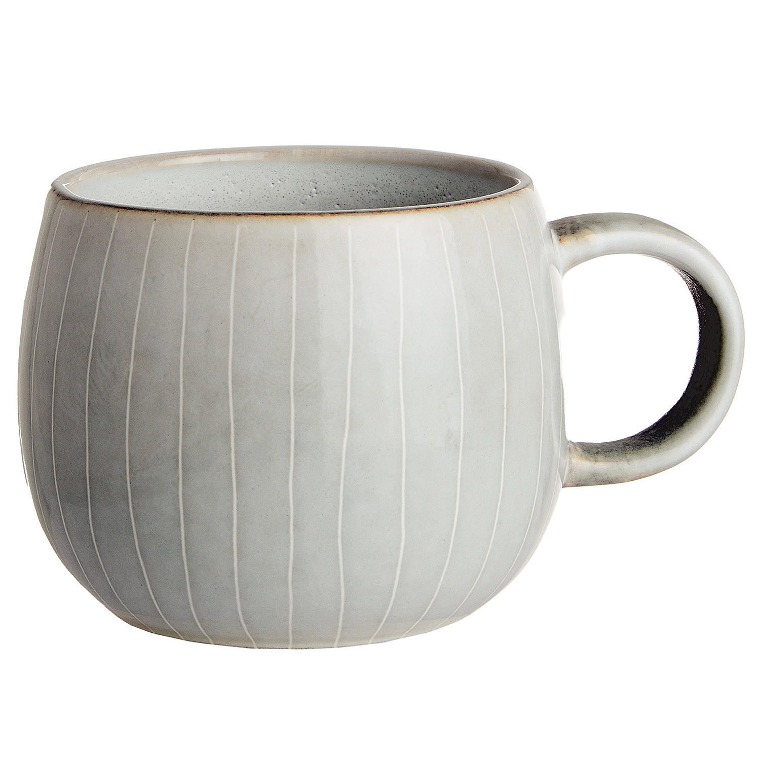 TASSE (4er Set) Henley - Grau, Keramik (0.33L) - Butlers