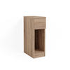 NACHTTISCH Enton Sonoma 20 x 59.5 cm - Sonoma Eiche, Holzwerkstoff (20/59.5/35cm) - Vicco