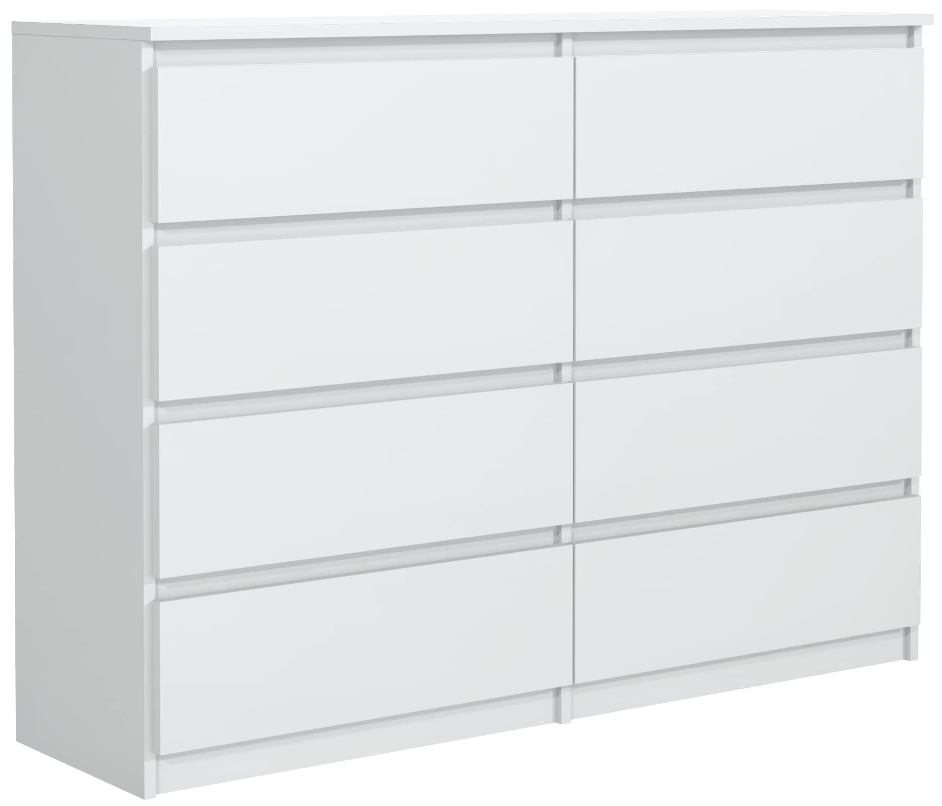 Mobelsta Kommode Weiß 138.5x101.5x39 cm