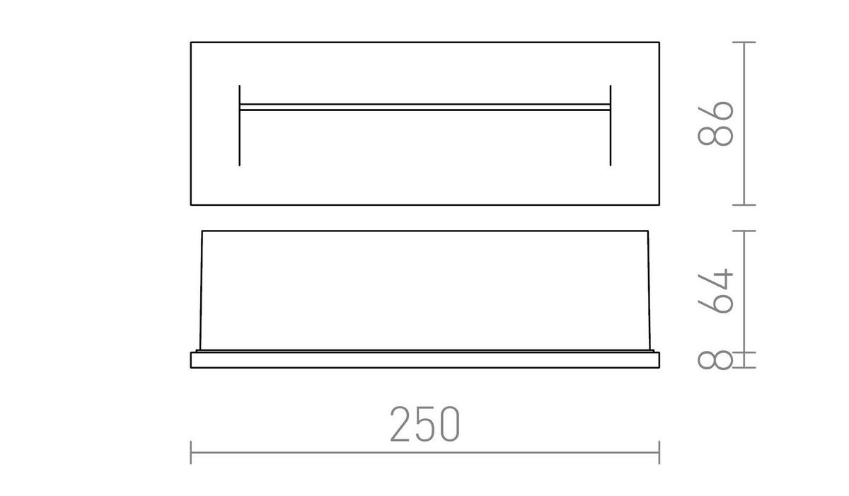 AUSSENLEUCHTE RASQ Wand Weiß 5 W IP65 - Weiß, Metall (15/15/30cm) - Rendl