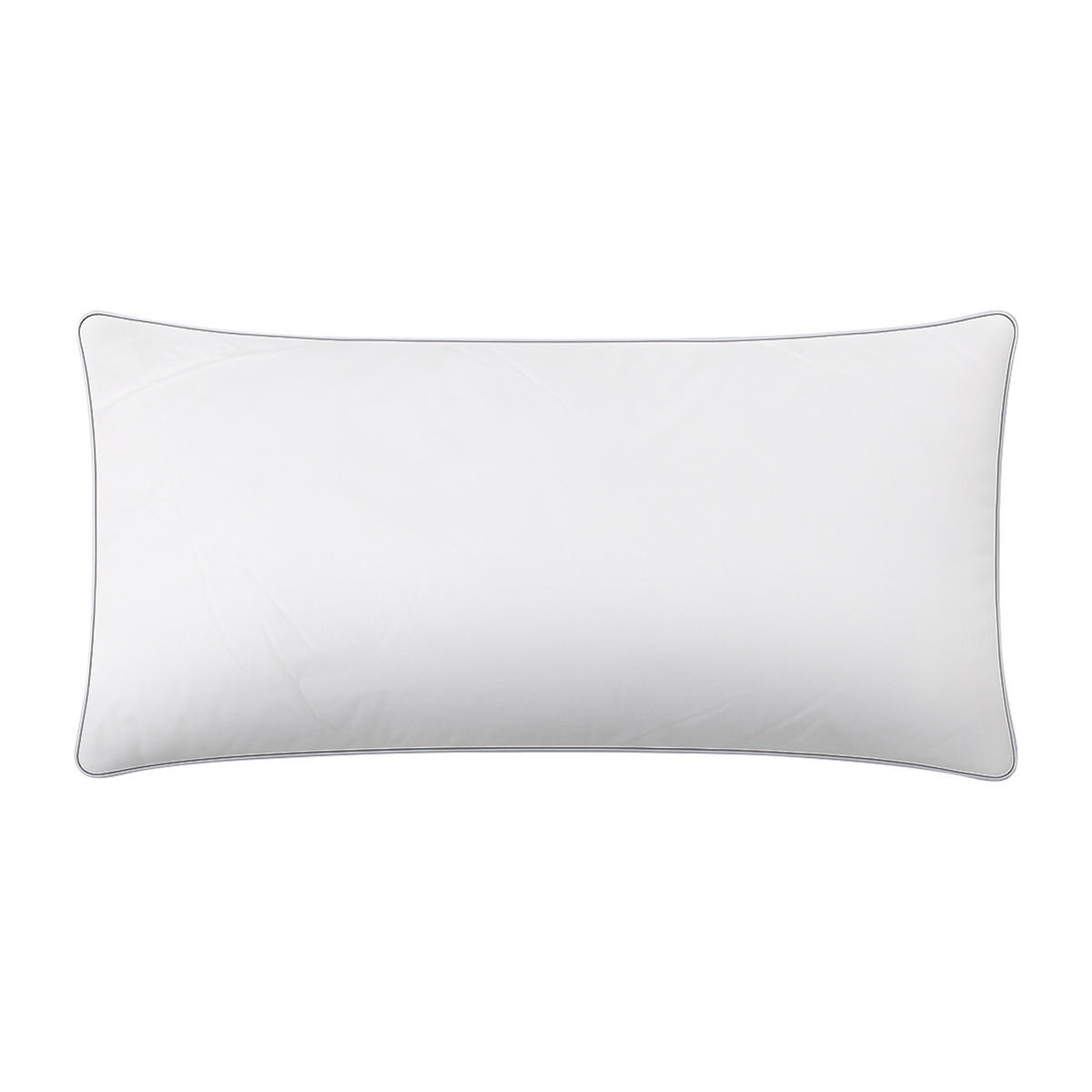 KOPFKISSEN 3-Kammer mit Federfüllung 40 x 80 cm - Weiß, Textil (80/40cm) - Bestlivings