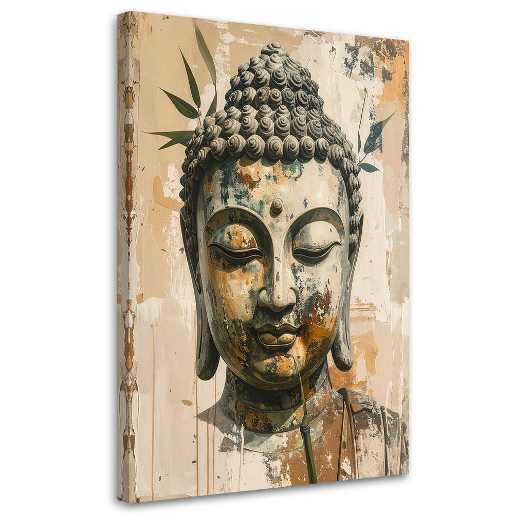 LEINWANDBILD Zen und Orientalisch 80x120cm - Beige, Textil (80/120cm) - Feeby