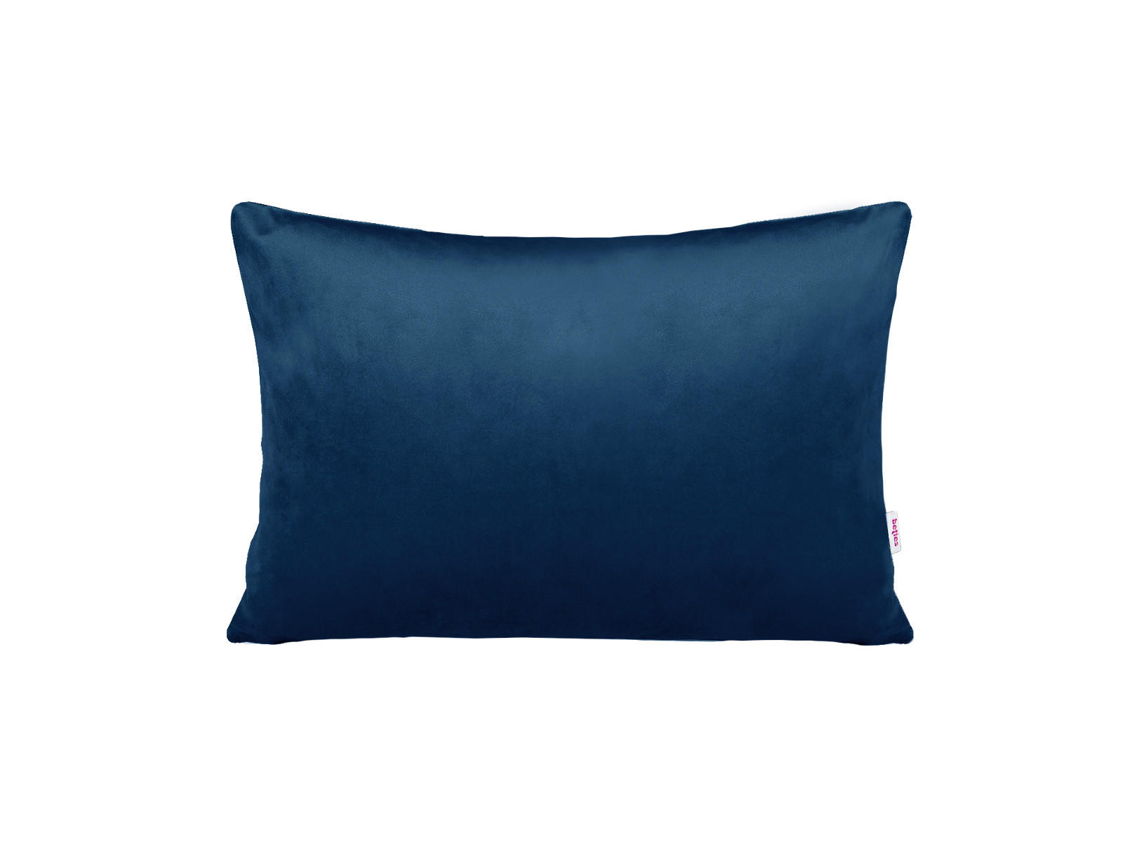 KISSENHÜLLE Samt&Sonders admiral-blau 25/35 cm - Blau/Dunkelblau, Textil (25/35cm) - beties Heimtextil