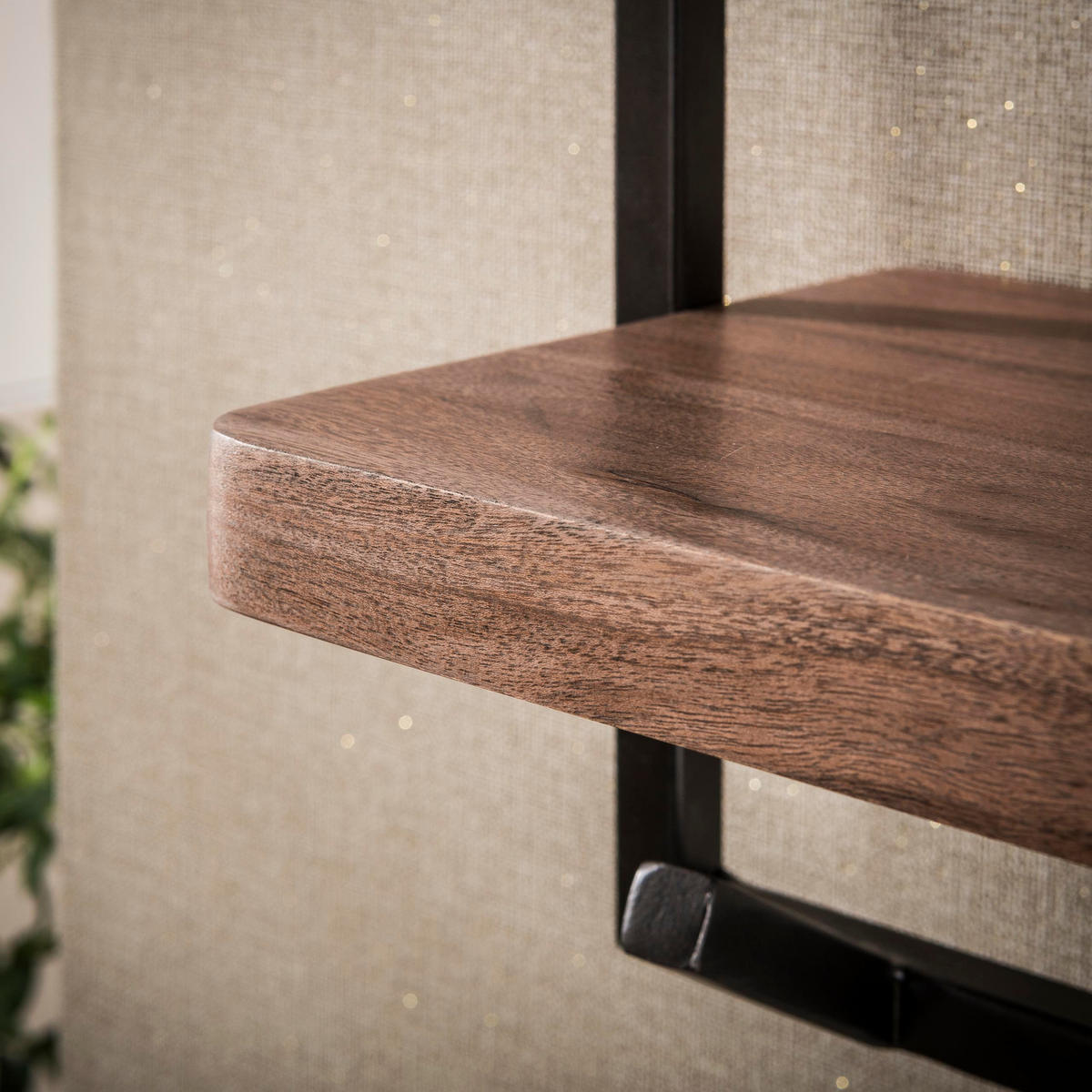 WANDGARDEROBE Air Pure Braun 25/85/32 cm - Braun, Holz (85/32/25cm) - Hoyz Collection