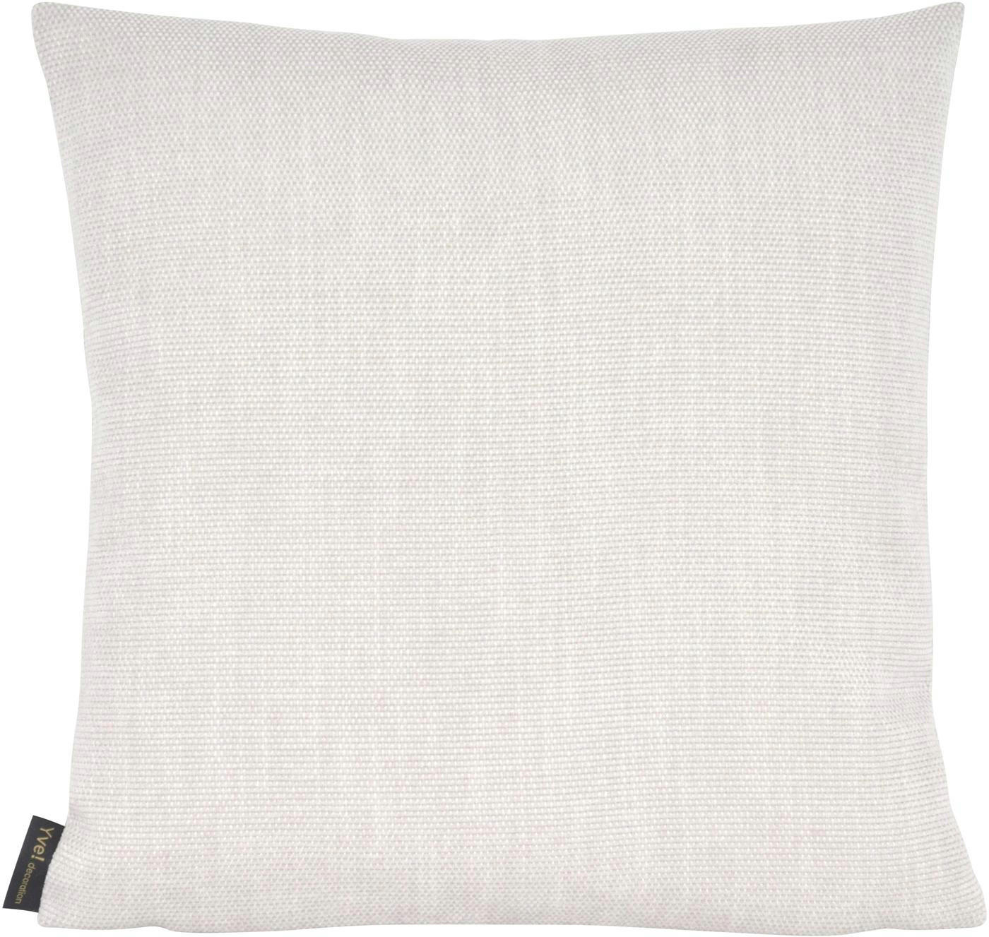 KISSENHÜLLE ONTARIO - Creme, Textil (50/50cm) - Yve! decoration