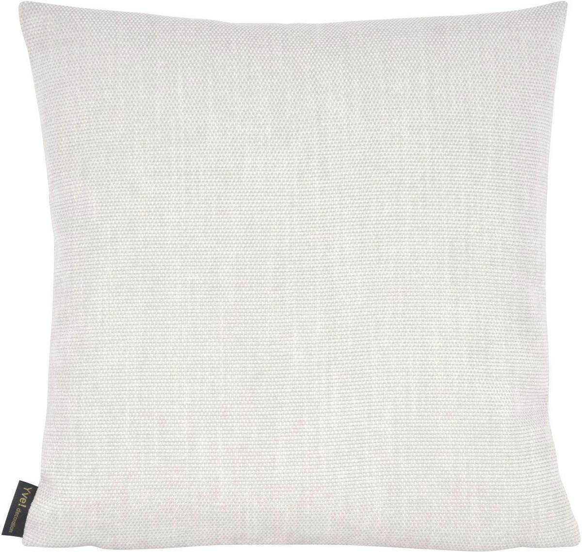 KISSENHÜLLE ONTARIO - Creme, Textil (50/50cm) - Yve! decoration