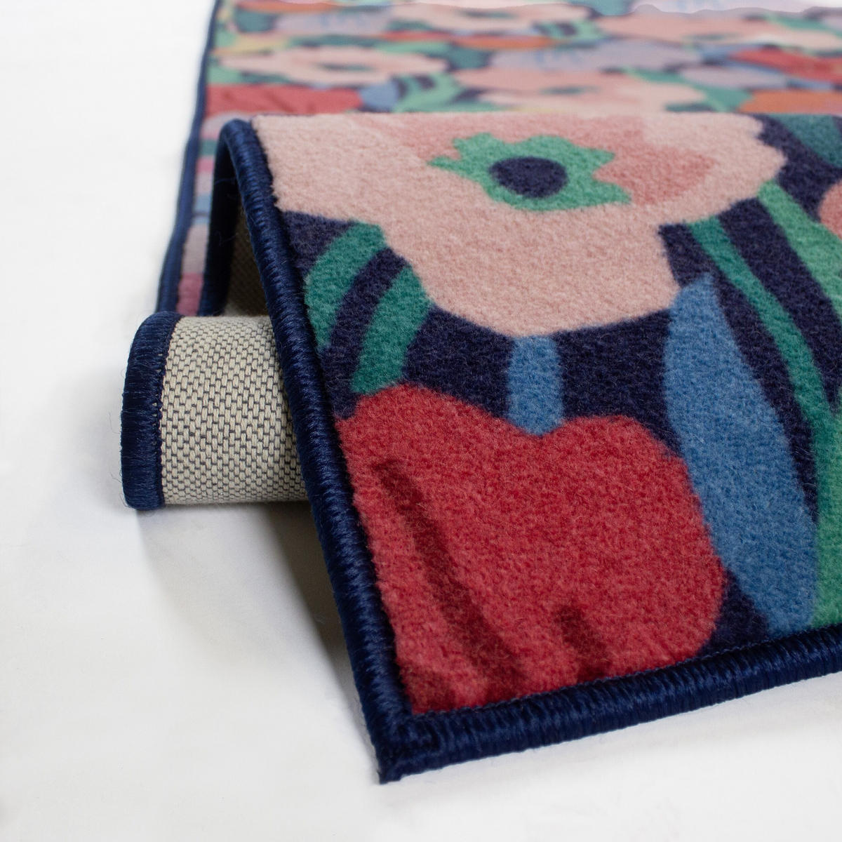 WOLLTEPPICH DAHLIA, floral, Bunt, 180 x 230 cm - Multicolor, Textil (230/180cm) - KADIMA DESIGN