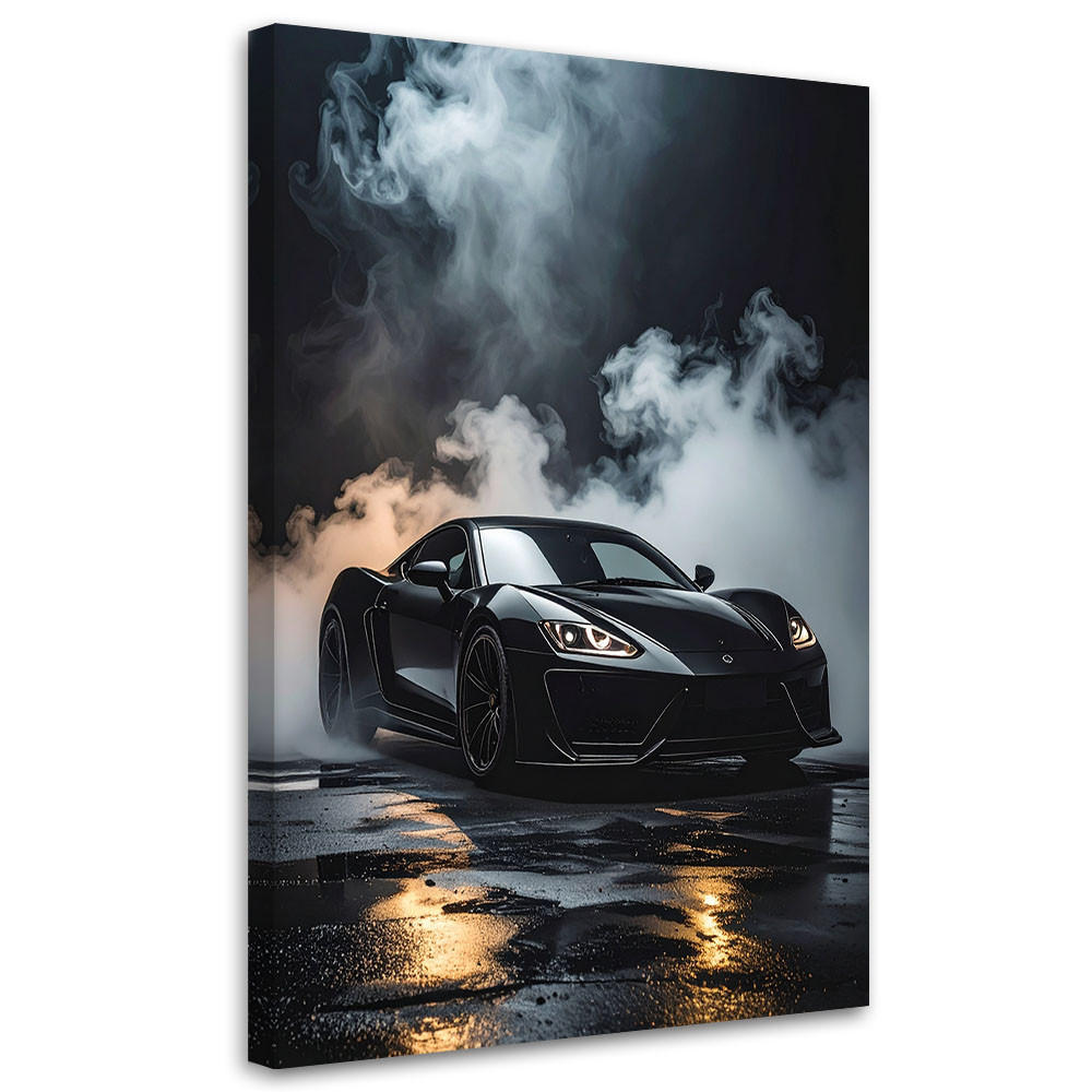 LEINWANDBILD Kraftfahrzeuge 70x100cm - Schwarz, Textil (70/100cm) - Feeby