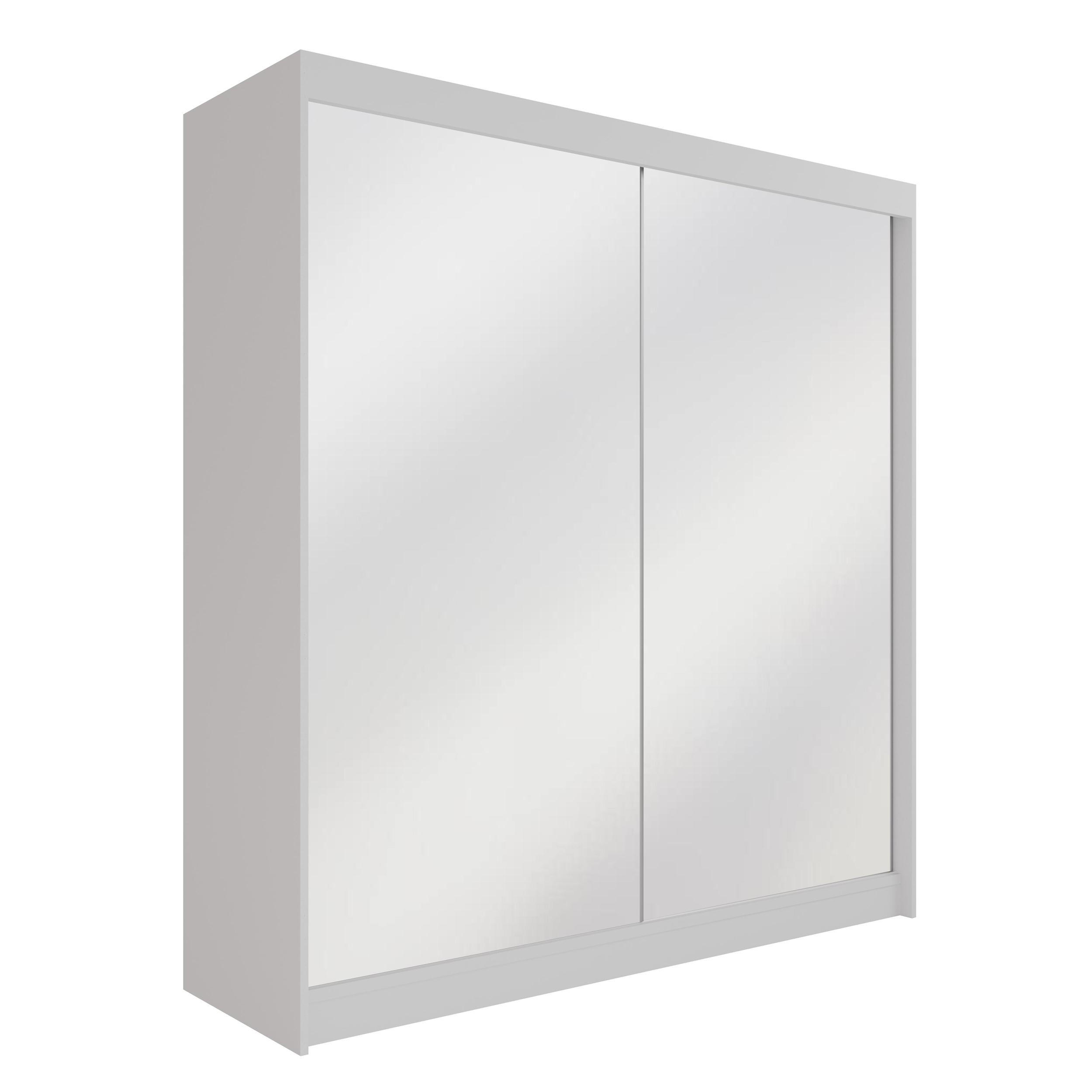 ALTDECOR ŠATNÍ SKŘÍŇ AMOHA – 200 cm – bílá