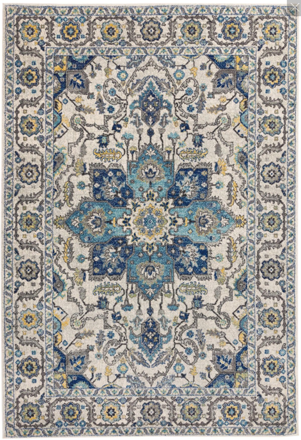 TEPPICH Orient CYRUS Blau 120 x 170 cm - Blau, Textil (120/170cm) - Novatrend