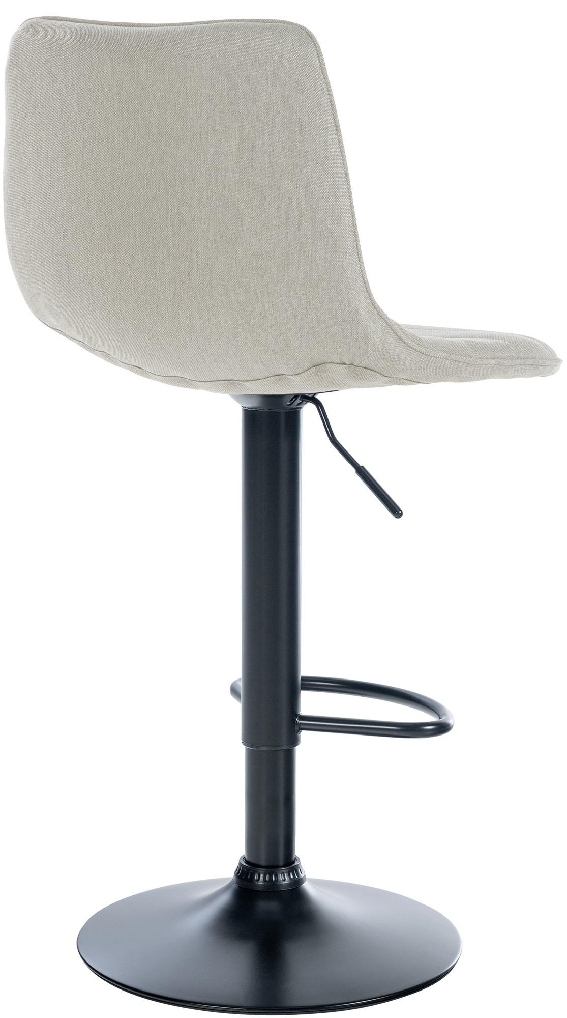Thumbnail - CLP Barhocker, Creme, Textil, 45x89x46 cm, Esszimmer, Barmöbel, Barhocker