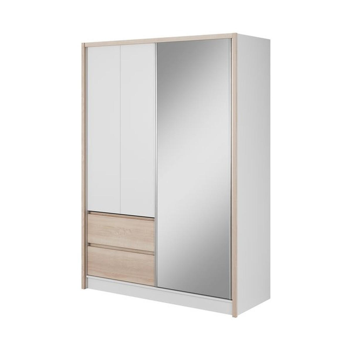 KLEIDERSCHRANK – SARA 150 – 154 cm – Sara – Eiche - Sonoma Eiche, Holzwerkstoff (154/214/62cm) - hi-markt