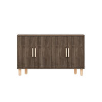 BUFFETSCHRANK roger Braun - Braun, Holz (30/74/120cm) - Habitat Garten